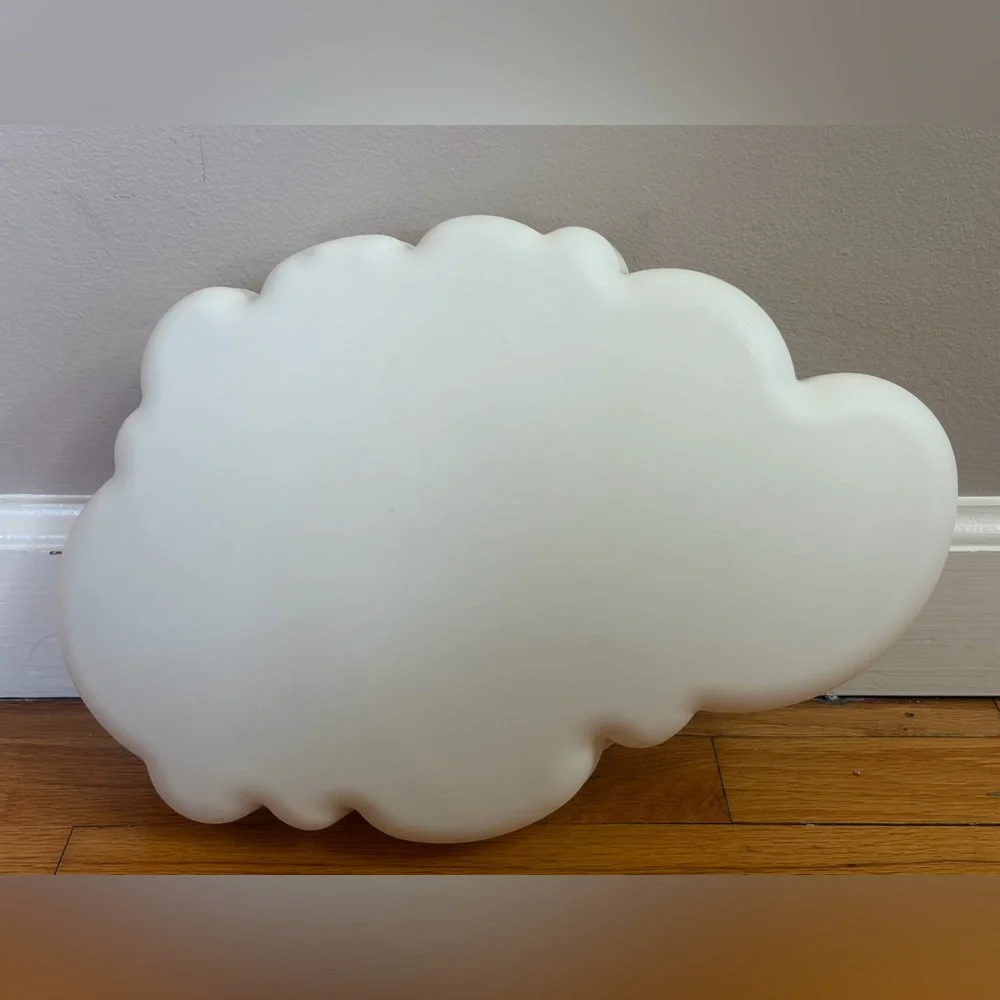 Ikea White Cloud Light Wall Light, Corded Lamp Kawaii Cute Aesthetic Home Decor